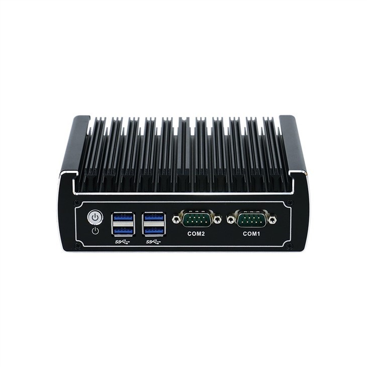 מחשב ללא מאוורר I3 I5 Dual Nic 4K Mini PC