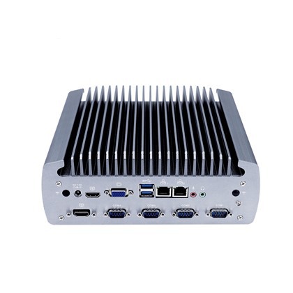 Intel Core I3 I5 I7 BOX PC ללא מאוורר
